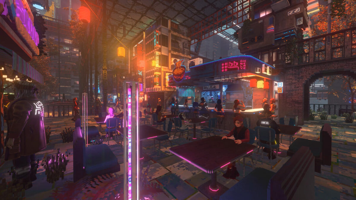 Nivalis Nights: la ciudad de Cloudpunk ahora se vive desde un puesto de fideos