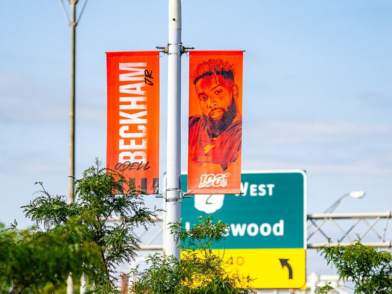 Odell Beckham Jr., wide receivern som fortfarande jagar fångsten han tog med tre fingrar