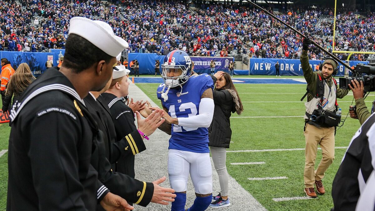 Odell Beckham Jr. Made the Giants’ Roster. Choosing No. 13 Is the Bolder Move