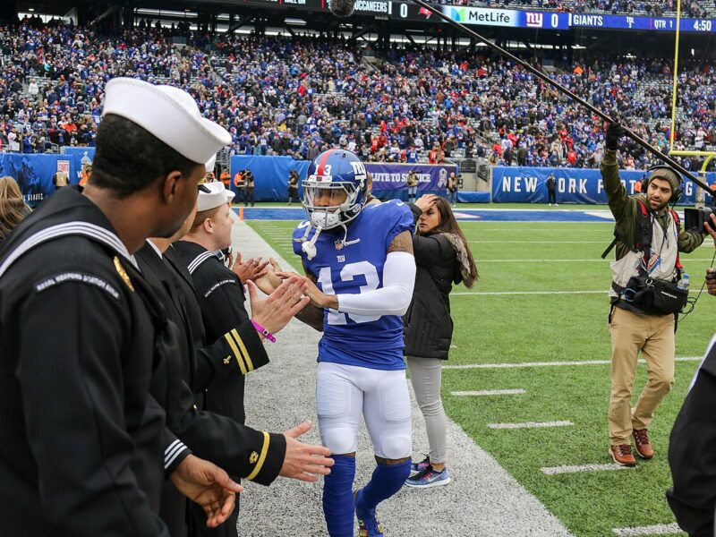 Odell Beckham Jr. Made the Giants’ Roster. Choosing No. 13 Is the Bolder Move