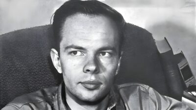 Philip K. Dick in the early 1960s, photographed by Arthur Knight