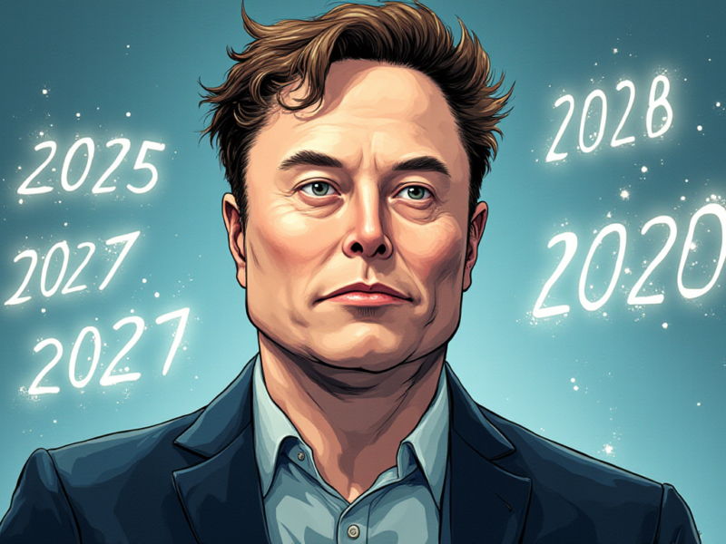 Elon Musk: ”AI kommer att slå alla områden… kanske 2028, senast”