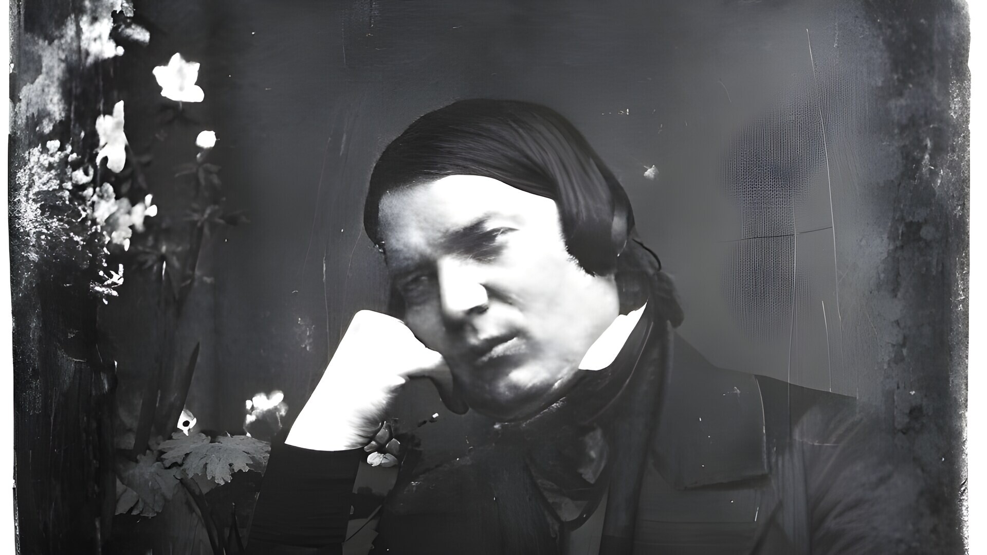 Robert Schumann in an 1850 daguerreotype