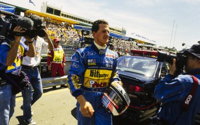 Schumacher 94: Nace una leyenda llega a Netflix con el título que se decidió por un punto en Adelaida