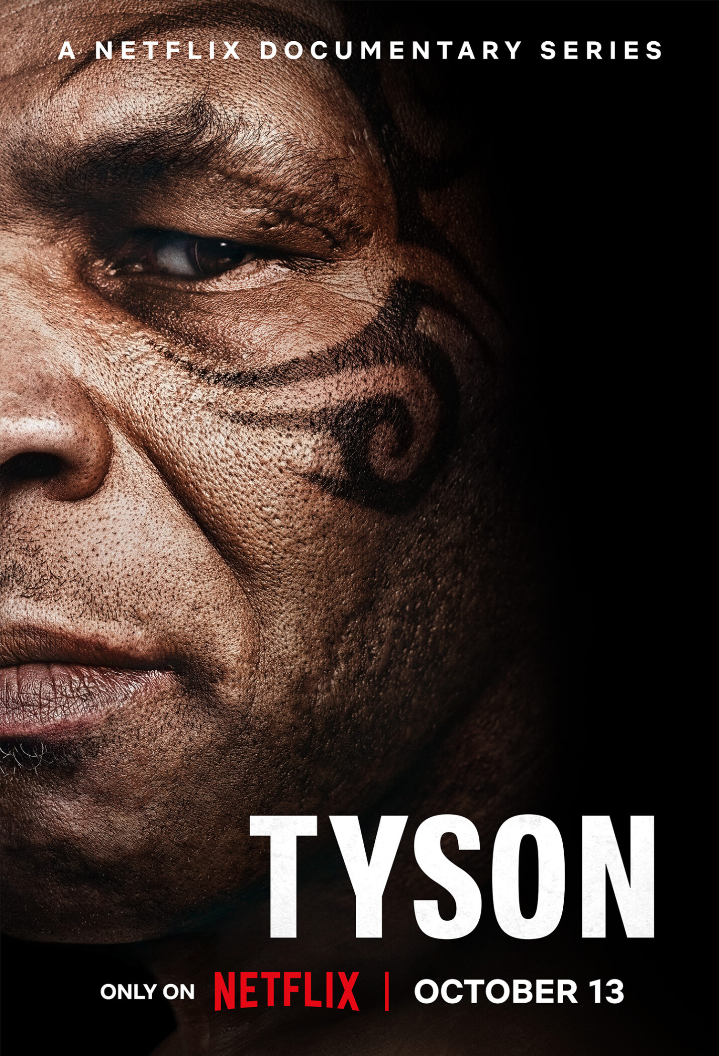 Cartel oficial de TYSON, serie documental de Netflix
