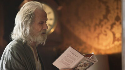 Bill Nighy as reclusive novelist Andrew Dyer in Pablo Trapero's drama & Sons