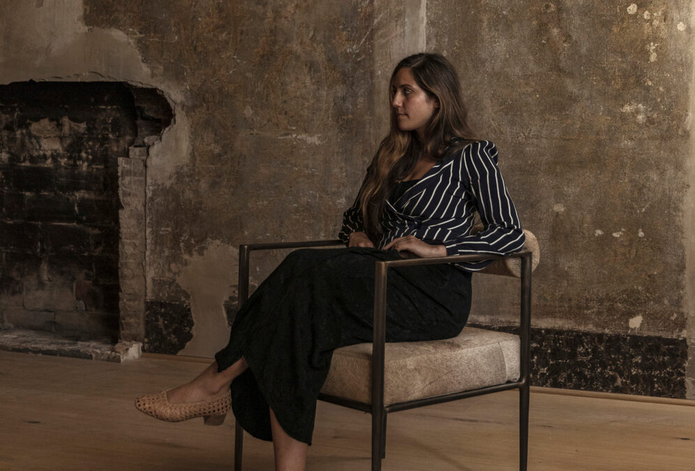 Portrait of painter Flora Temnouche