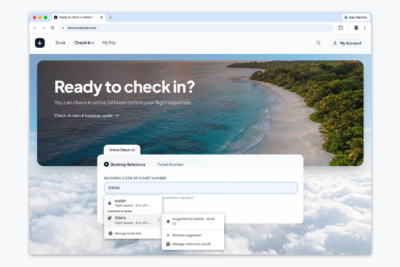 Chrome ya rellena formularios con datos de tu Gmail, de vuelos a pedidos