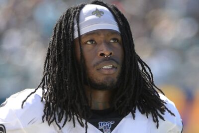 Camiseta NFL del PSG en París: su cara es Alvin Kamara, corredor de los Saints
