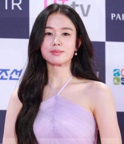 Ahn Eun-jin on the red carpet of the 3rd Blue Dragon Series Awards in Seoul, 2024