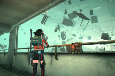 Reona Minazuki watches furniture float through a gravity-defying Anomaly Zone in ANOMALITH