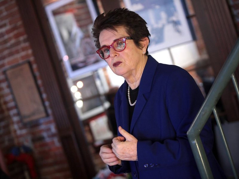 Billie Jean King, campioana care l-a învins pe Bobby Riggs și refuză rolul de statuie