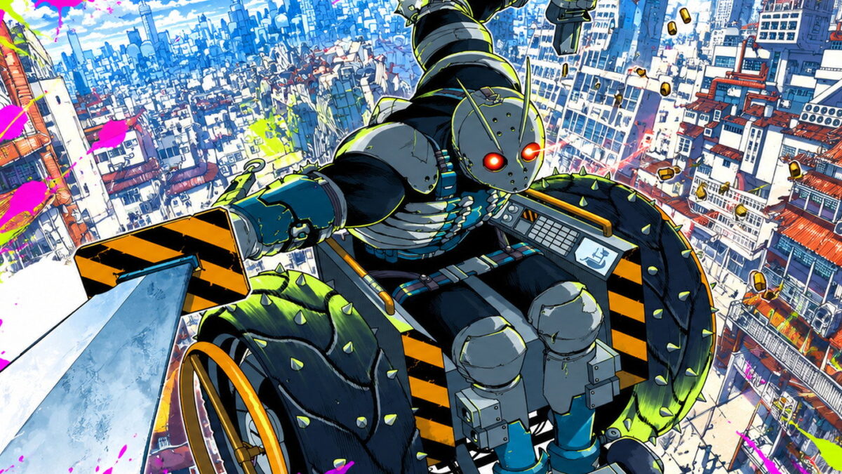 TANK CHAIR arrive sur Prime Video : le tueur en fauteuil roulant de Polygon Pictures