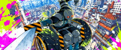 TANK CHAIR, the Polygon Pictures anime about an assassin in an armed wheelchair, premiering on Prime Video