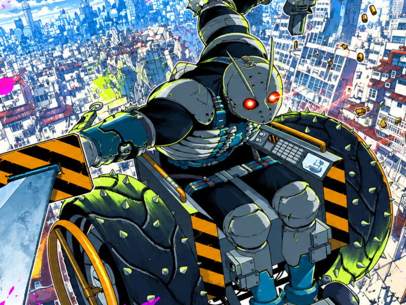 TANK CHAIR debutta su Prime Video: il killer in sedia a rotelle di Polygon Pictures