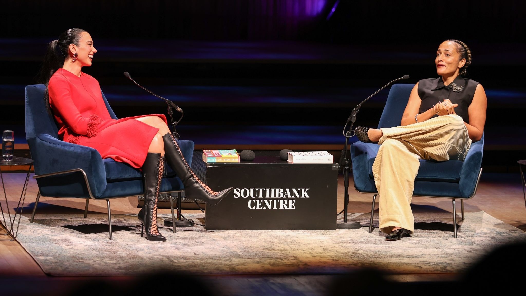 Dua lipa zadie smith london literature festival