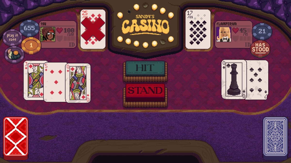 Dungeons & Degenerate Gamblers sur PS5 et Switch : le blackjack qui change les règles