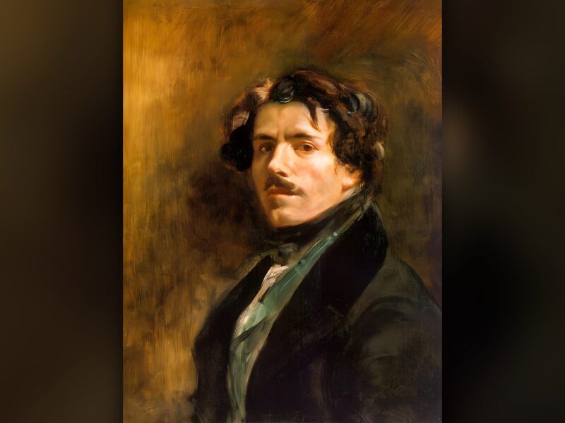 Eugène Delacroix, der Maler, den Frankreich erst im Depot versteckte und dann auf Geldscheine druckte