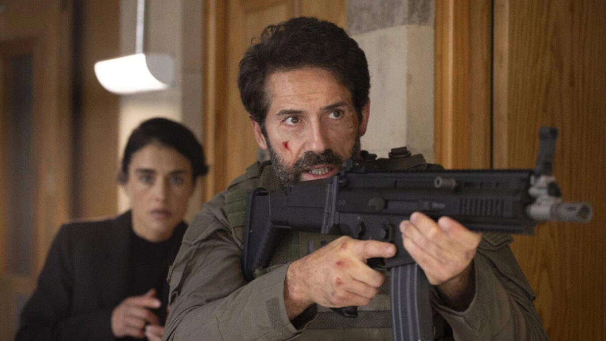 A still from the action thriller One Last Shot directed by James Nunn in 2026