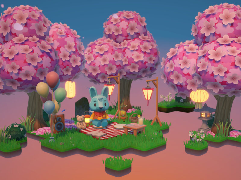 《Hokko Spaces》让《动物森友会》式的《Hokko Life》化繁为简，去掉杂务只留微缩造景
