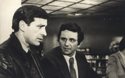 John Cassavetes and Peter Falk in a publicity still from Husbands