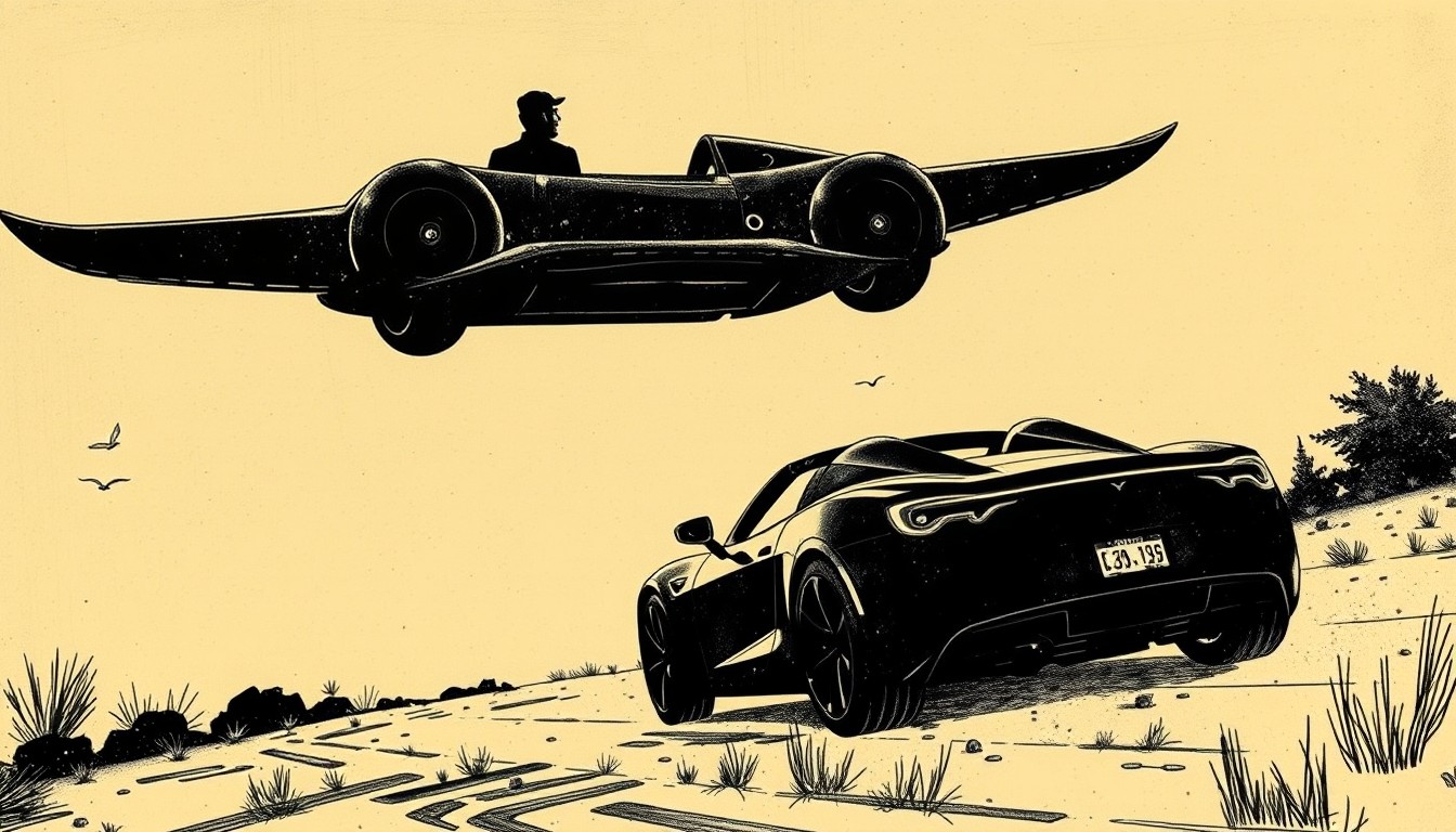 特斯拉 Roadster 腾空而起：工程负责人拉斯·莫拉维以空中推力取代轮胎抓地力