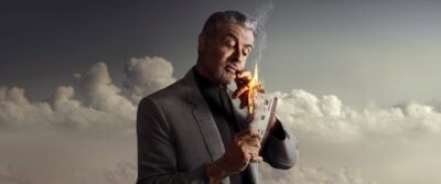 Sylvester Stallone as Dwight Manfredi in key art for Tulsa King Season 4, now streaming on Paramount+