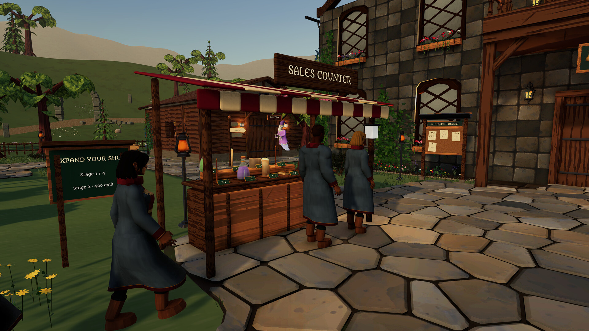 Ozn Game Studio is developing Magic Merchant Simulator