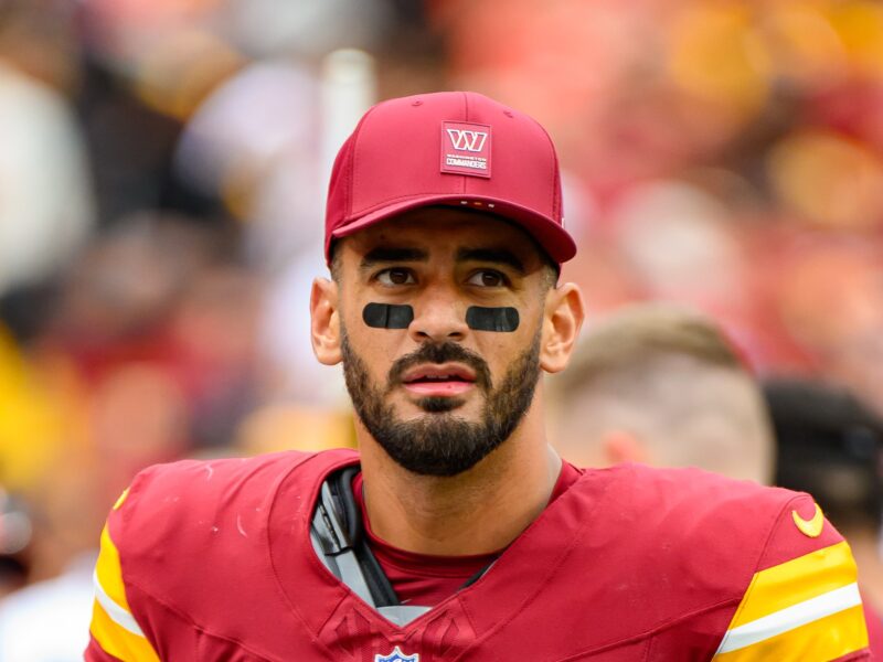Marcus Mariota, reservquarterbacken som Washington alltid vänder sig till