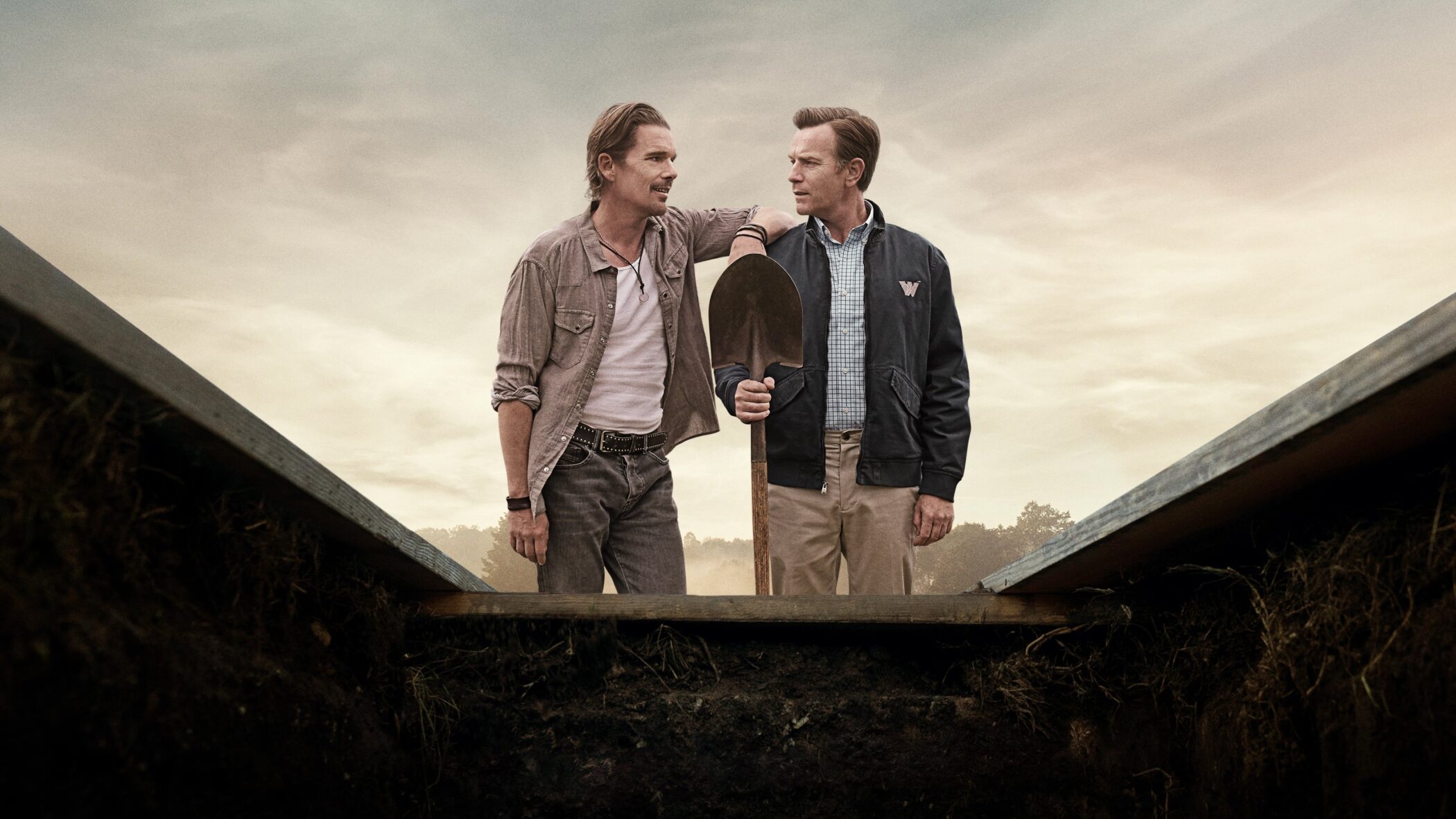 Raymond & Ray digs a fine grave for its brothers, then crowds it with mourners
