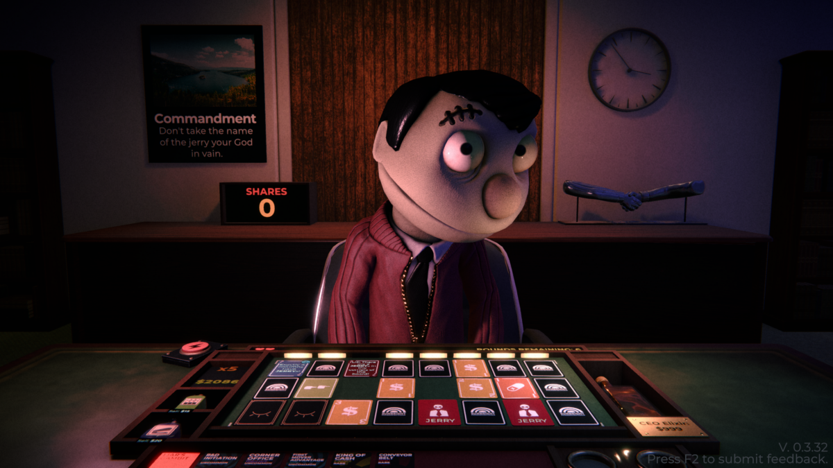 «Mr. Magpie’s Harmless Card Game»: новое демо превращает «Сапёр» в смену в офисе ужасов