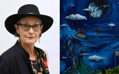 Grant Woods ”American Gothic” blir kuslig: tre konstnärer öppnar Bardin Gallerys nya utställning
