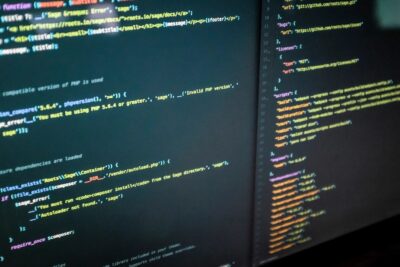 PHP source code on a computer monitor — rawpixel