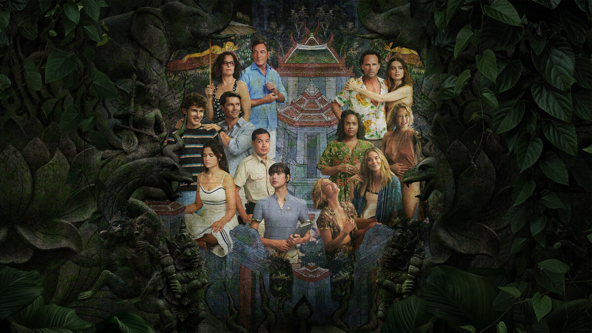 The White Lotus se instala en el Hôtel Martinez de Cannes y estrena logo art déco en su temporada 4