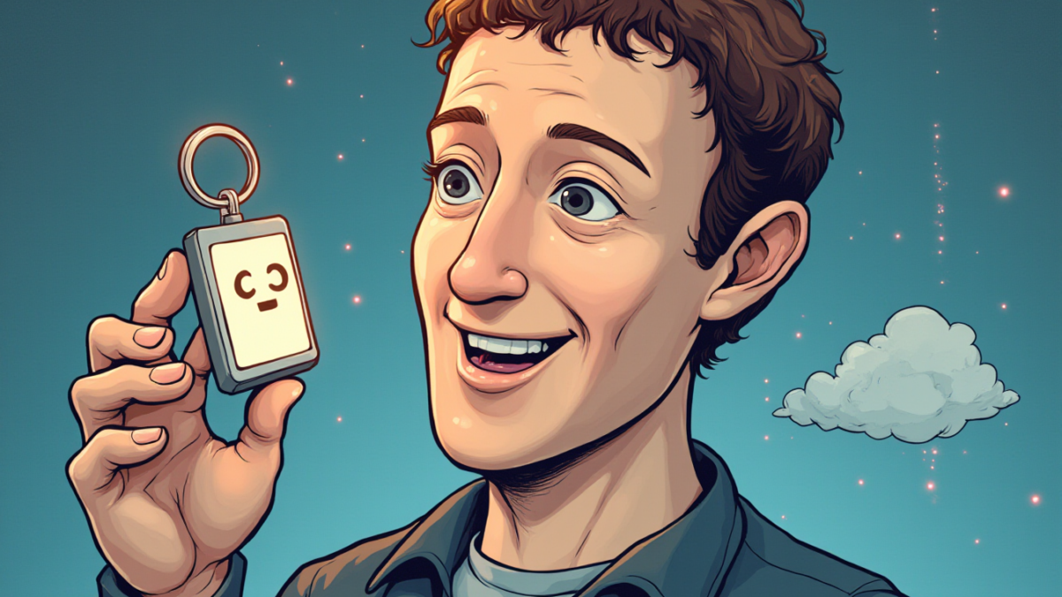 Mark Zuckerberg’s Muse Charm: “We’ve packed a lot of technology into this little guy”