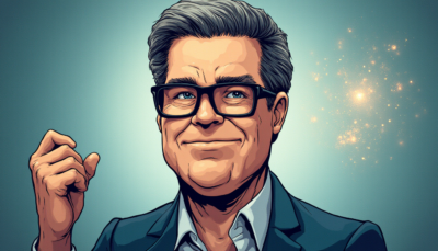 Comic-style AI illustration of Yann LeCun