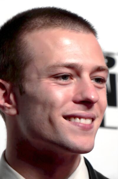 Ruaridh Mollica smiling at the Film Fest Gent 2024 screening of Sebastian
