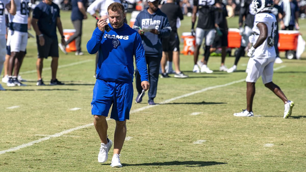 Sean McVay, l&rsquo;entraîneur des Rams qui a tout misé sur un Super Bowl à domicile