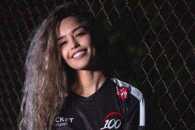 La streamer Valkyrae cortó su directo de 48 horas por su sobrino. Casi siguió jugando