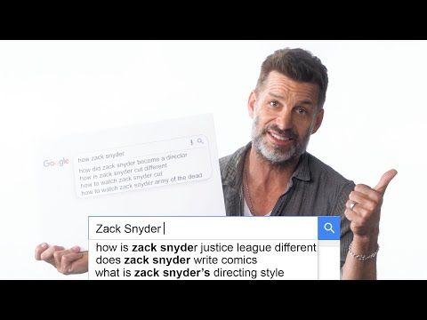 Zack Snyder Answers the Web's Most Searched Questions | WIRED