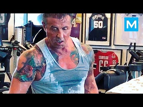 Sly Stallone Workouts for Creed & Rambo | Muscle Madness