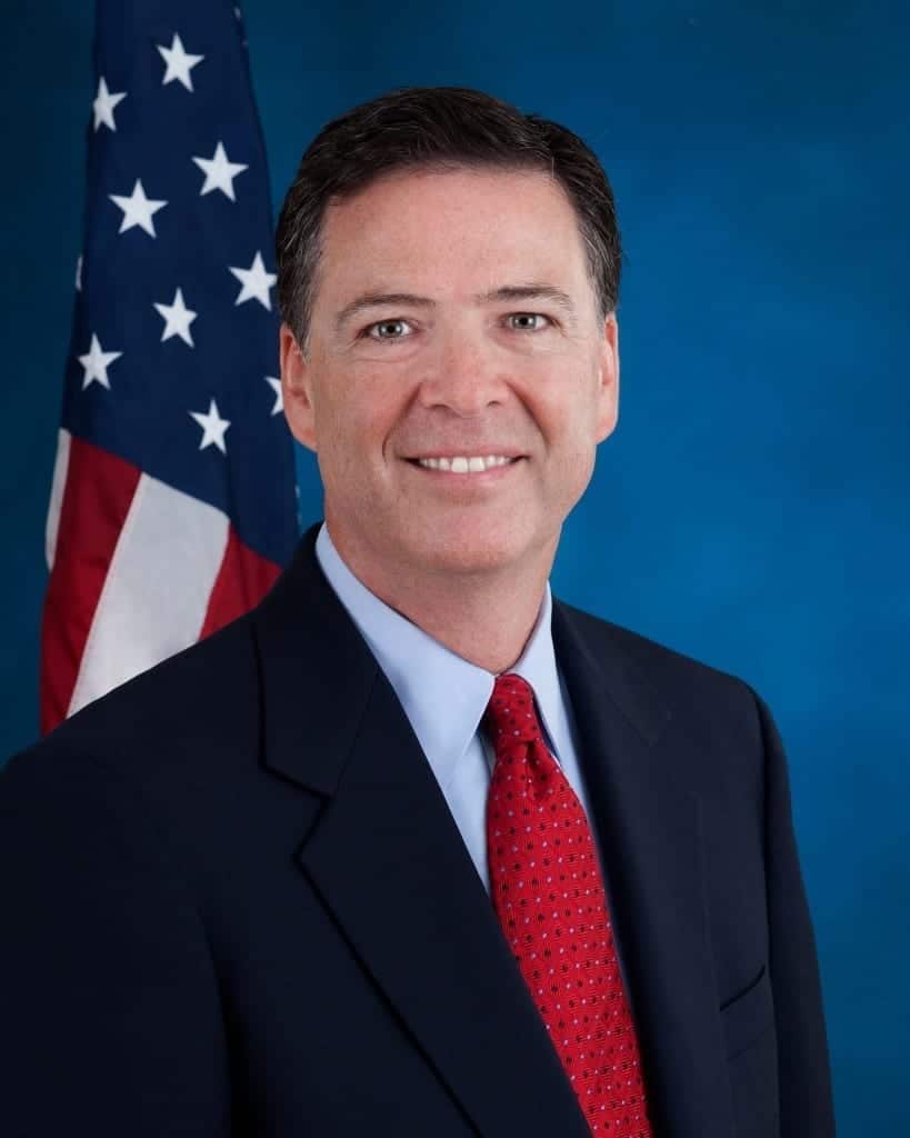 James Comey. Fuente: FBI