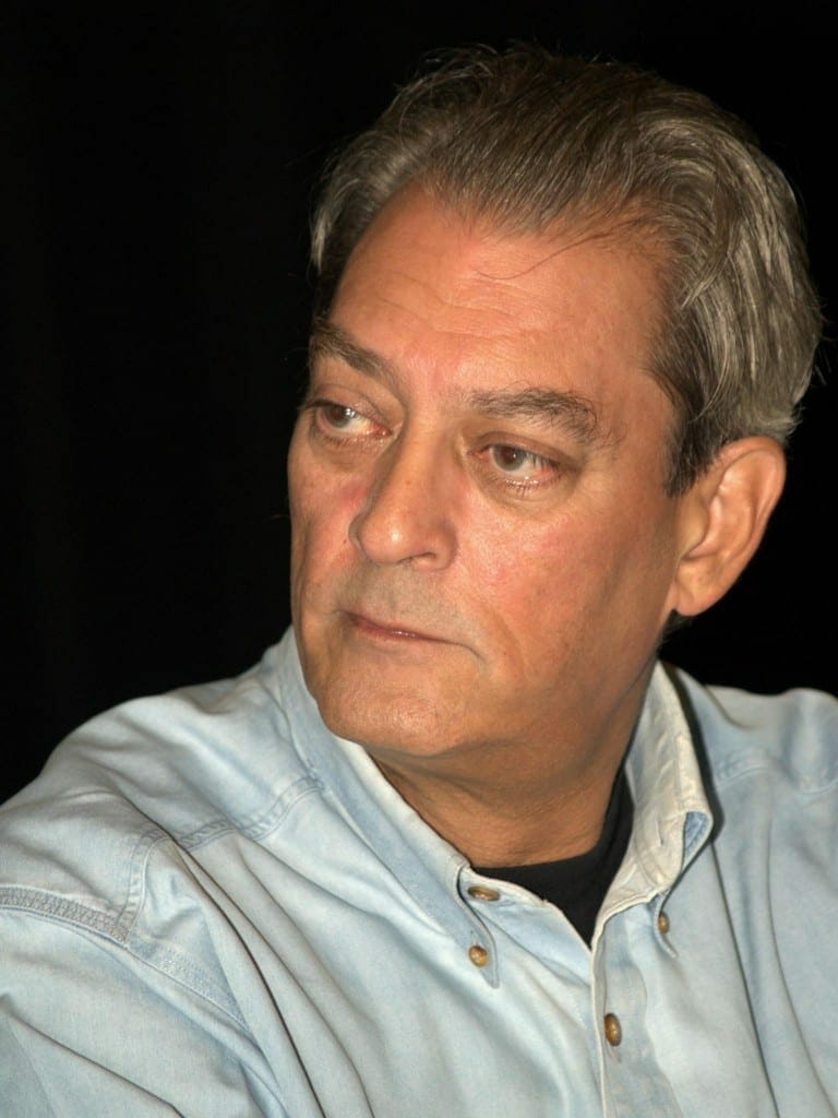 Paul Auster. Fuente: Wikipedia. Autor: David Shankbone