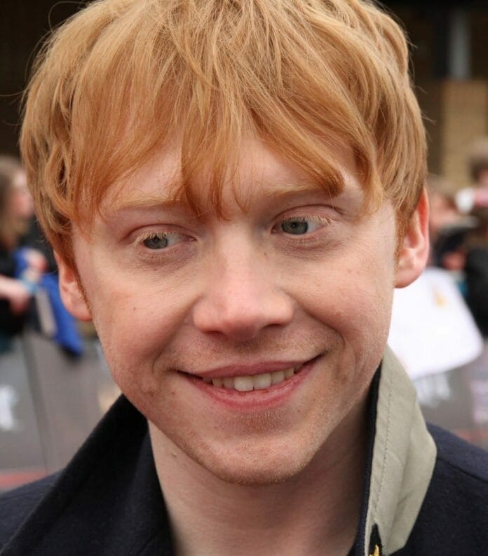 Rupert Grint en el 2012. Fuente: Wikipedia. Autor: Paul Bird