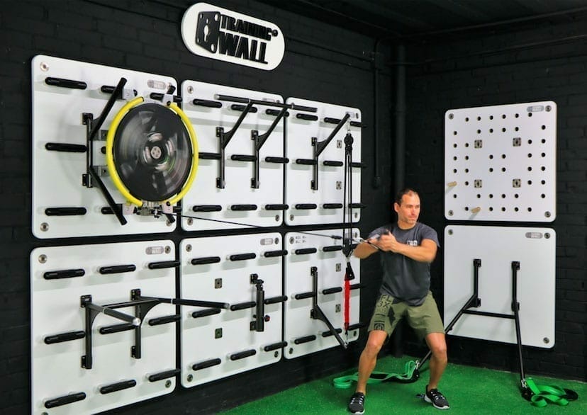 Entrenamiento inercial de fuerza con SpinWall de Training Wall Martin Cid Magazine ES