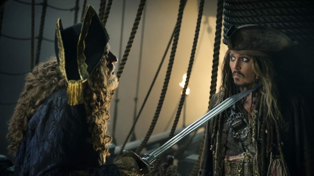 Image from the movie "Piratas del Caribe: La venganza de Salazar"