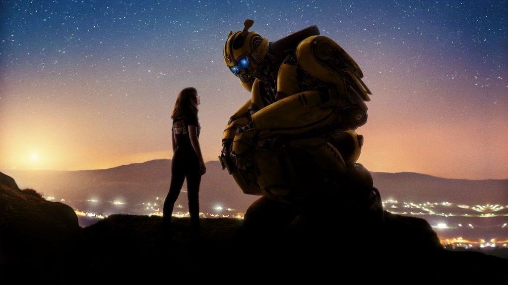 Image from the movie "Bumblebee"