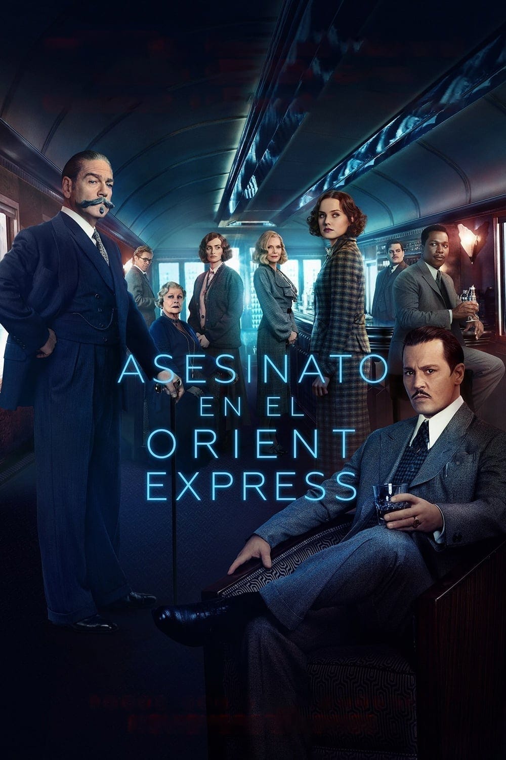 Póster de la película "Asesinato en el Orient Express"