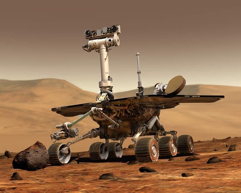 Diseñado para durar solo 90 días marcianos y recorrer 1 kilómetro, Opportunity superó ampliamente todas las expectativas en cuanto a resistencia, valor científico y longevidad. Además de superar su esperanza de vida en 60 veces, el rover viajó más de 45 kilómetros en el momento en que alcanzó su lugar de descanso final más apropiado en Marte: Perseverance Valley. Image Credit: NASA/JPL-Caltech