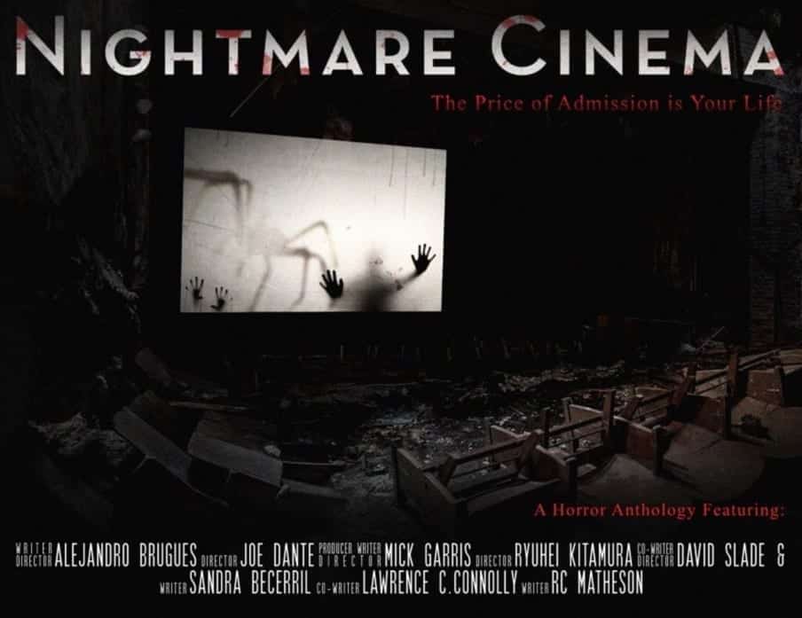 Nightmare Cinema (2018). Terror Comedia. Crítica, Reseña